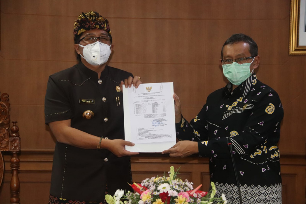 Bupati Terima Entry Meeting BPK RI Perwakilan Bali